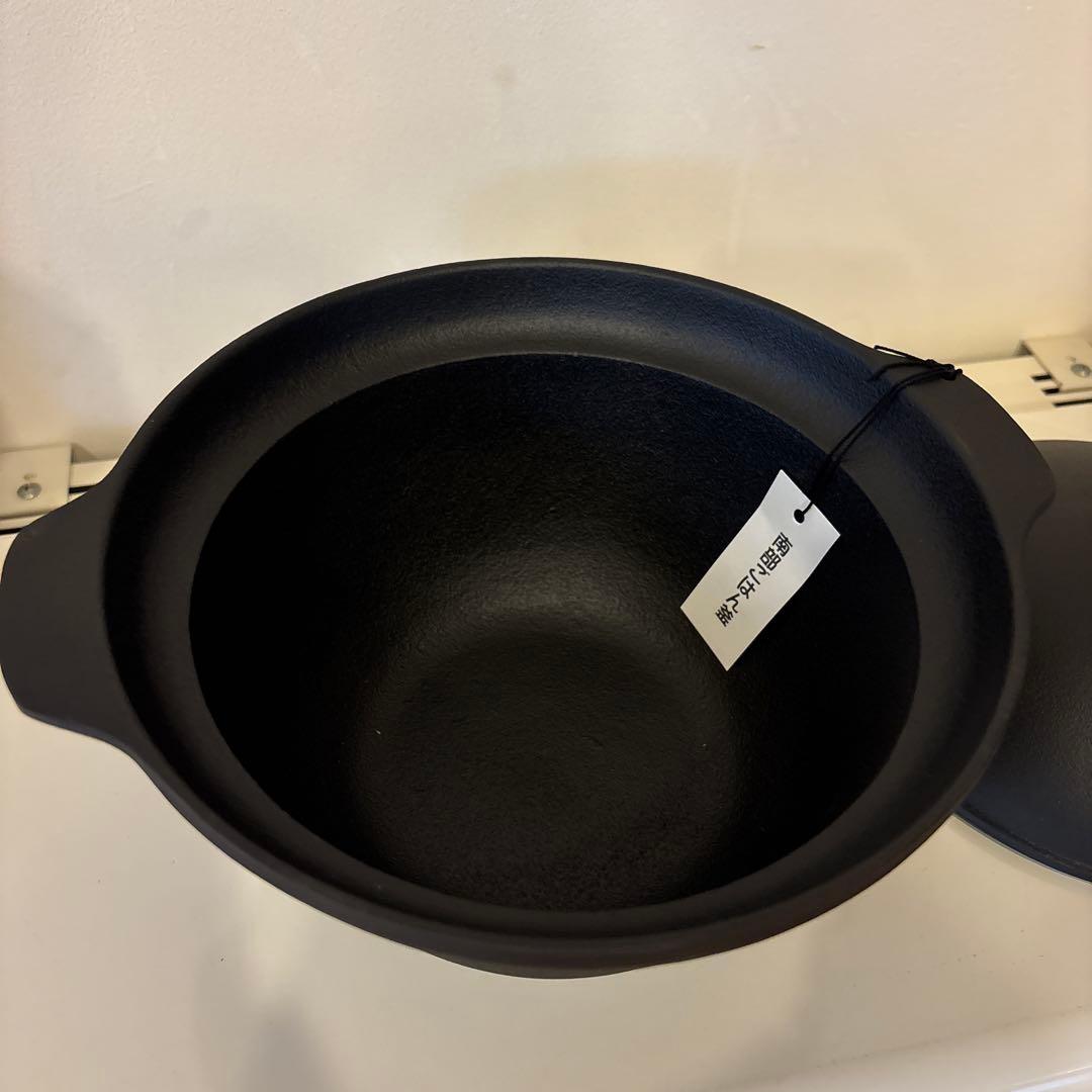 しゅうじ　新品　南部鉄器 3合炊き 南部ごはん釜 南部盛栄堂