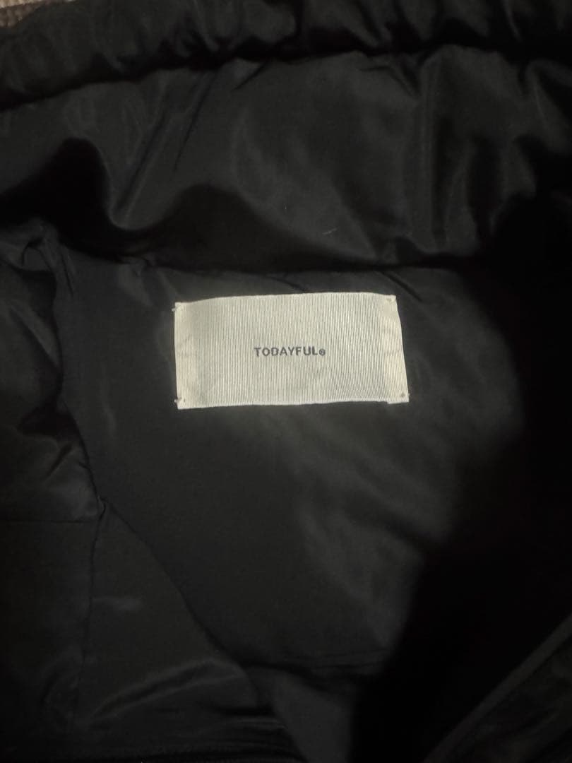 todayful キルティングコンパクトベスト　38 新品