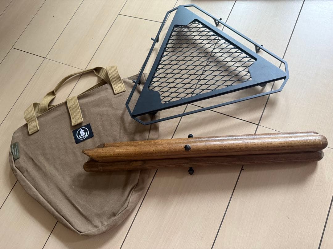 SomAbito 焚き火サイドスタンド 収納ケース付き