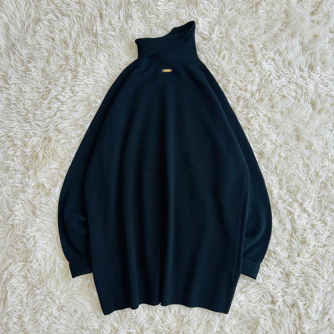 【極美品✨】ドゥーズィエムクラス　capriタートルネックプルオーバー　ブラック