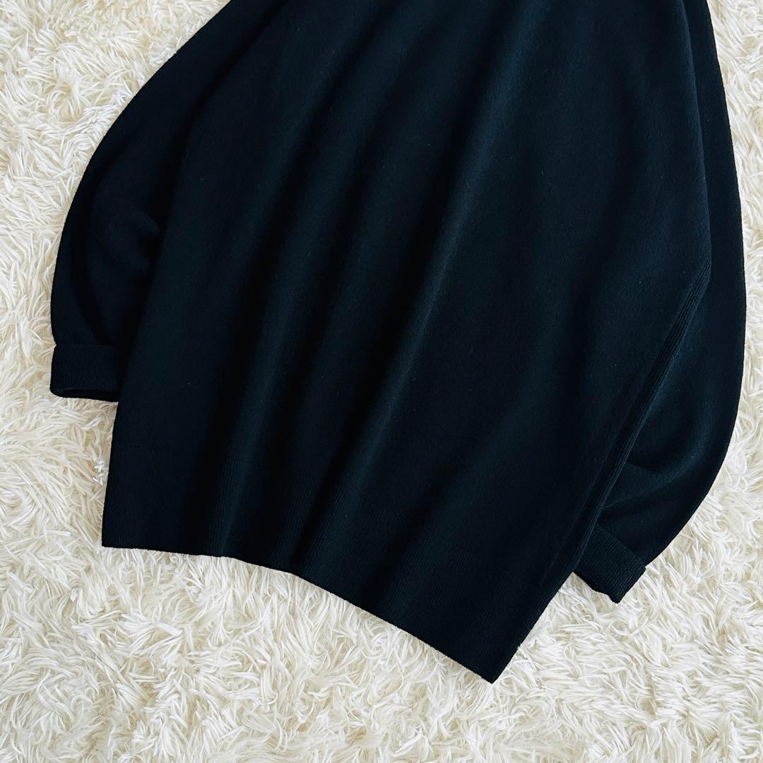 【極美品✨】ドゥーズィエムクラス　capriタートルネックプルオーバー　ブラック