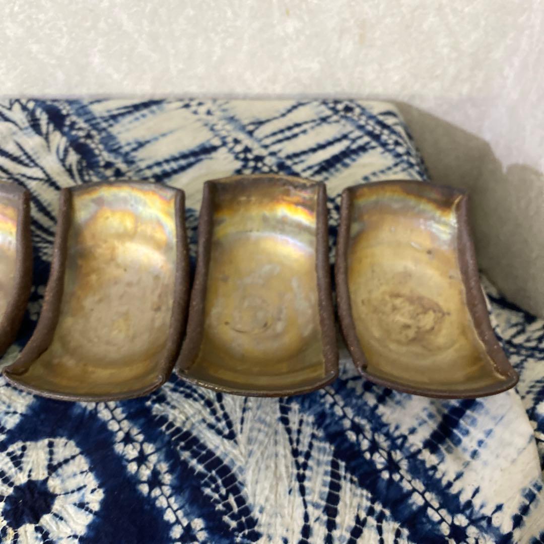 人気作家！　仁平　内銀彩　向付　小鉢　皿　高級和食器