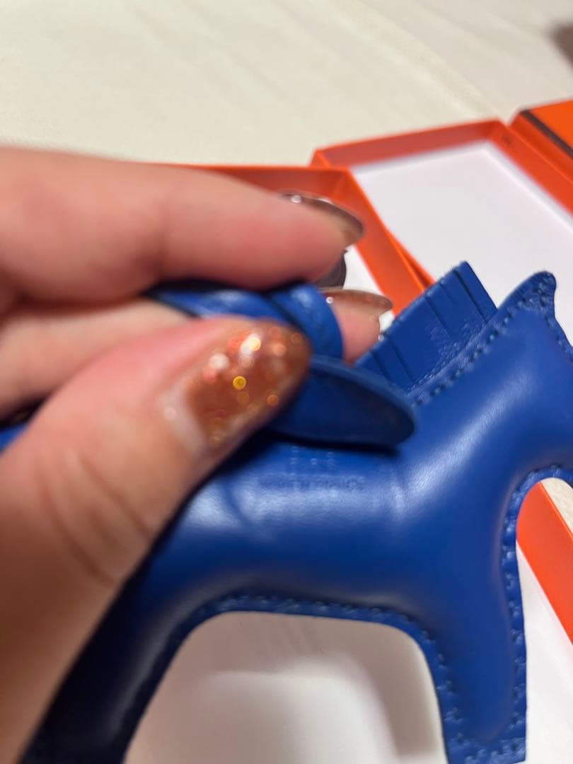 正規　HERMES ロデオ　ソーブルー　PM