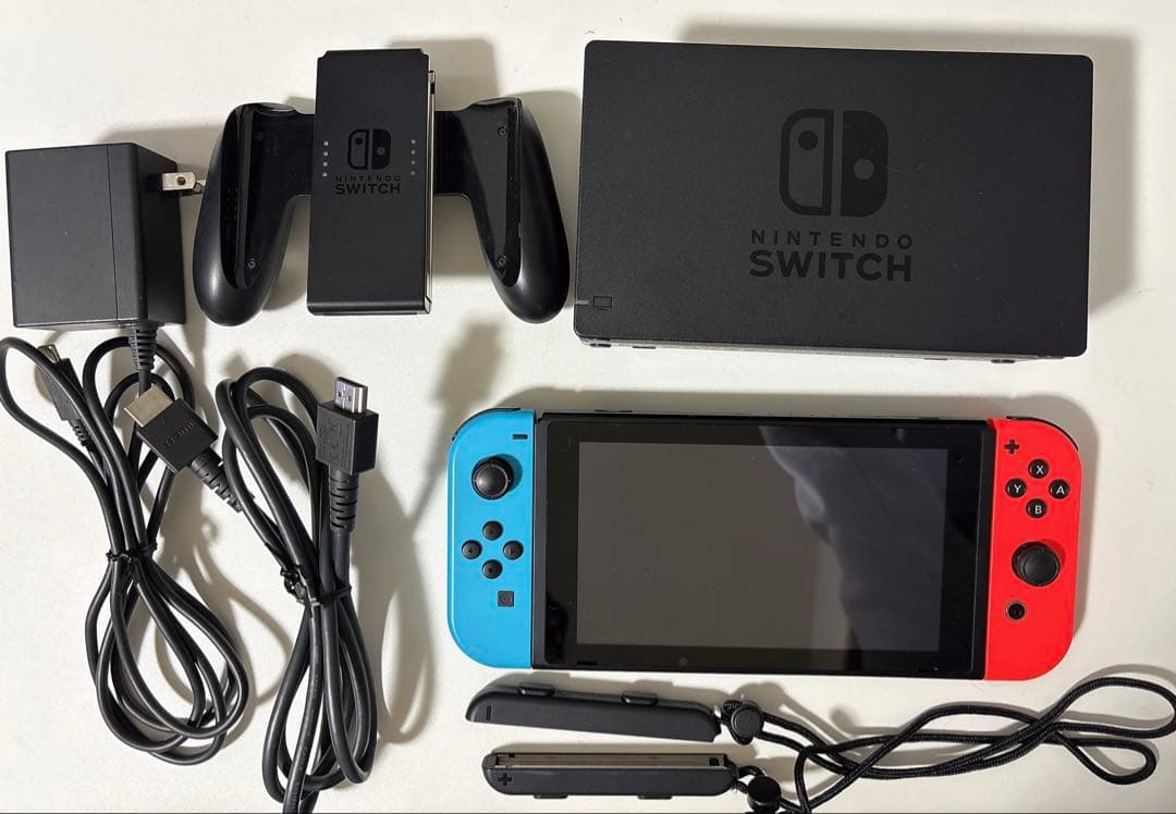 Nintendo Switch 本体一式　※液晶ジャンク扱い