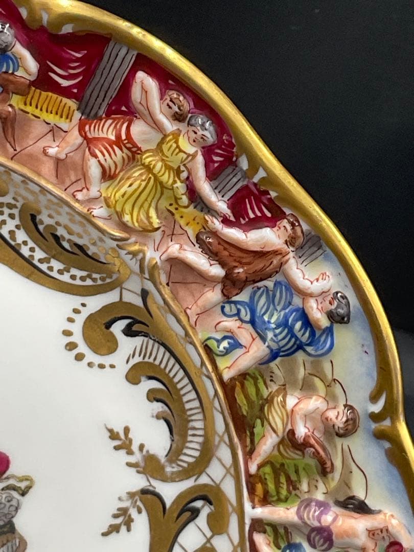 リチャードジノリ　カポディモンテ　プレート