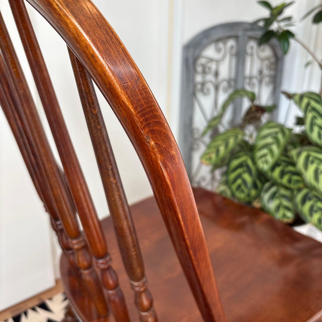 ビンテージ家具　柏木工　KASHIWA ダイニングチェア、ウィンザーチェア　②