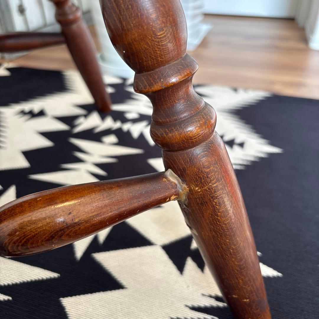 ビンテージ家具　柏木工　KASHIWA ダイニングチェア、ウィンザーチェア　②