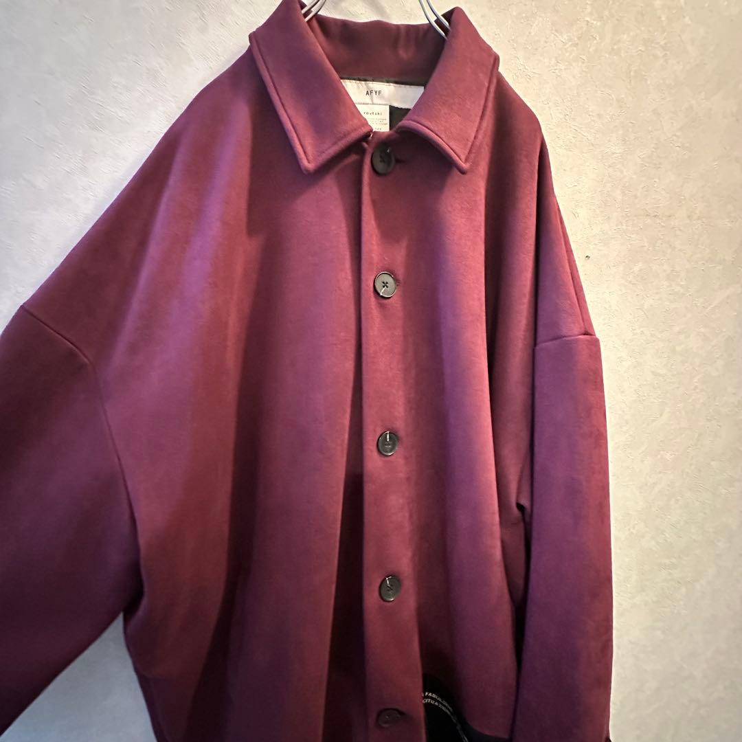 rovtski ロフトスキー ワインレッドコート