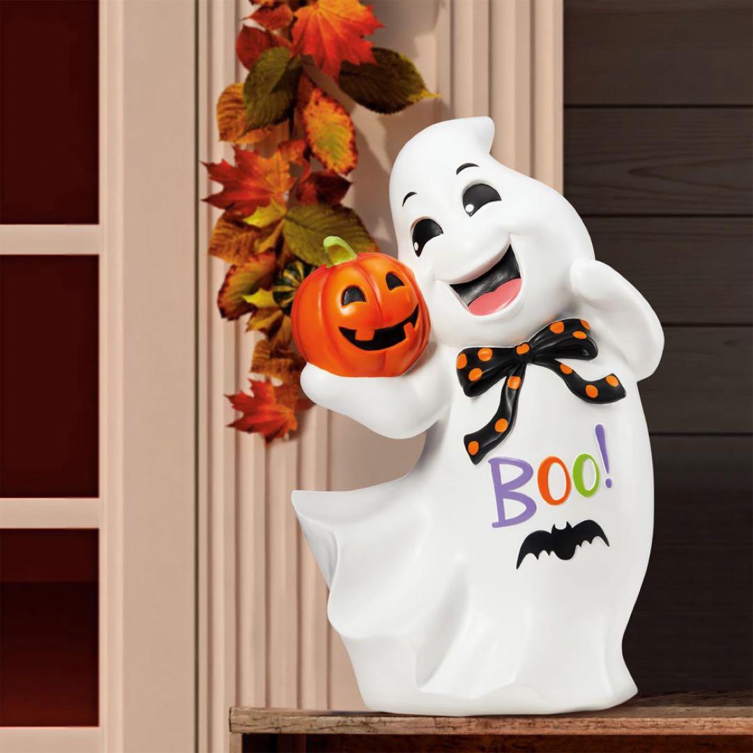 コストコ ハロウィン お化けとジャックオーランタン 置物 大型
