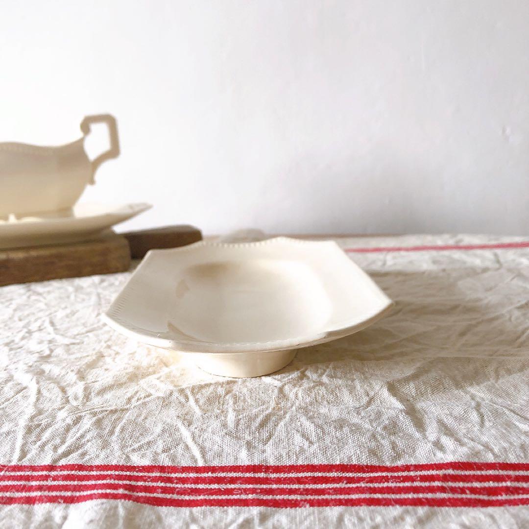 サルグミンヌ オクトゴナルラヴィエ フランスアンティーク食器 アンティーク食器