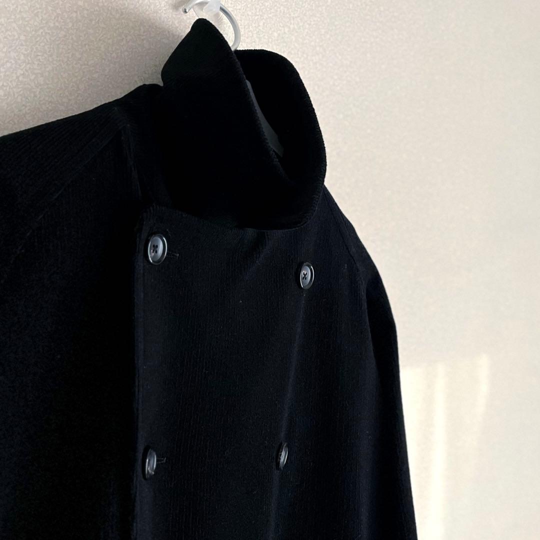 【定価¥66000】コーデュロイ トレンチコート XL ブラック チェスター