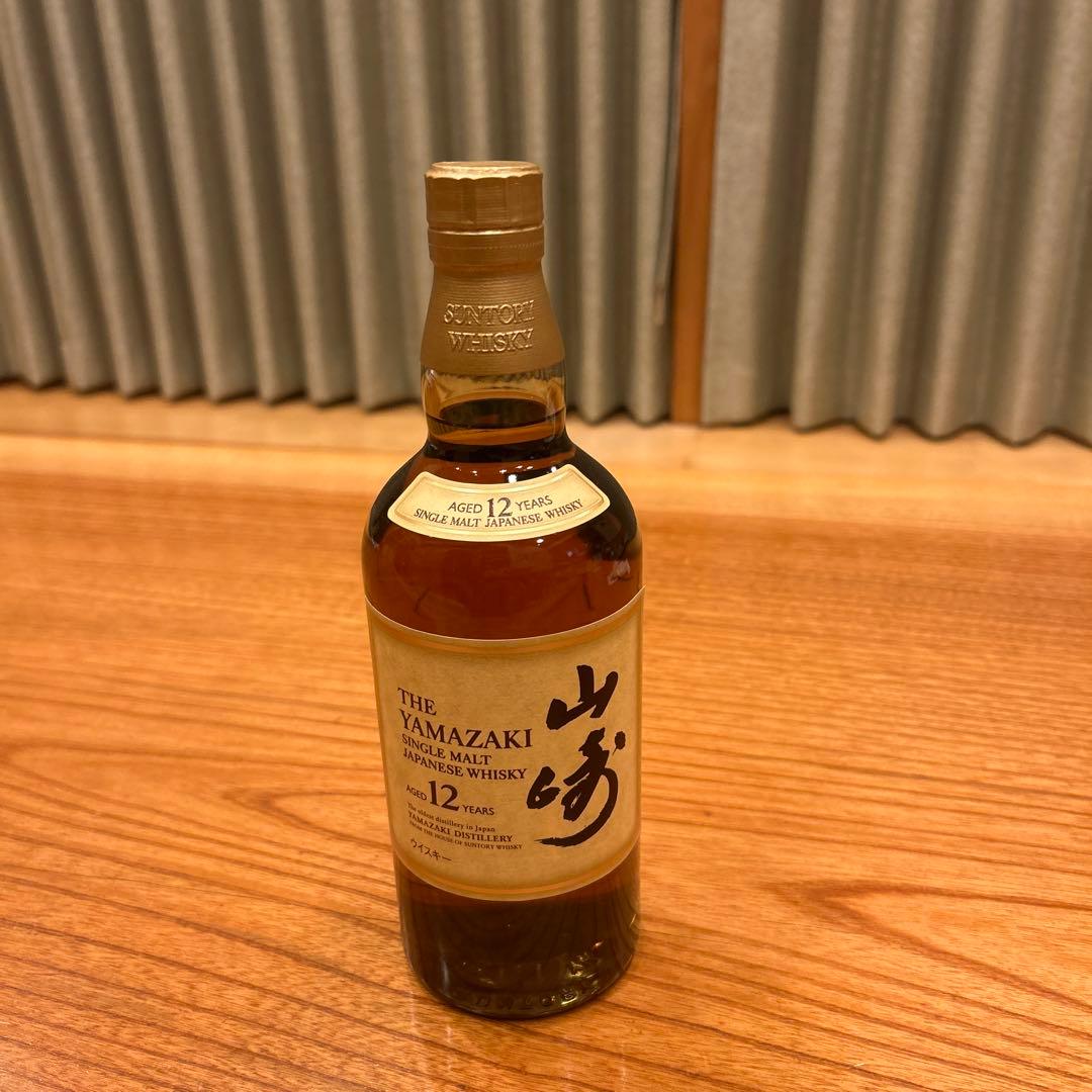 サントリーシングルモルトウイスキー山崎12年