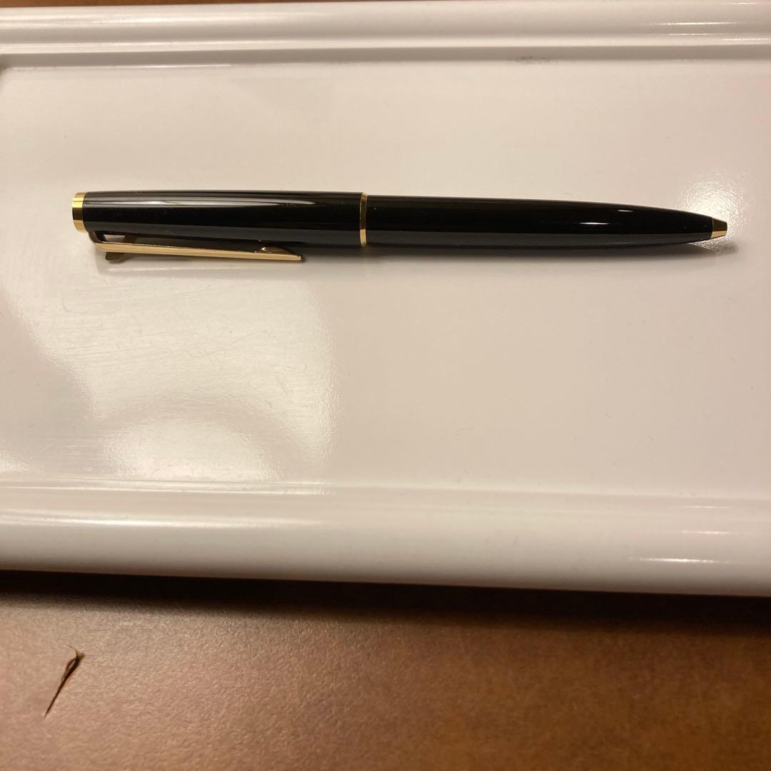 【極美品】モンブラン No380 ハンマートリガー・ボールペン ブラック