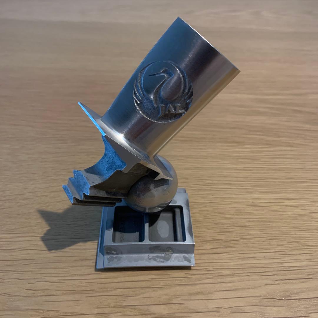 JAL 航空機部品 ミニチュア置物