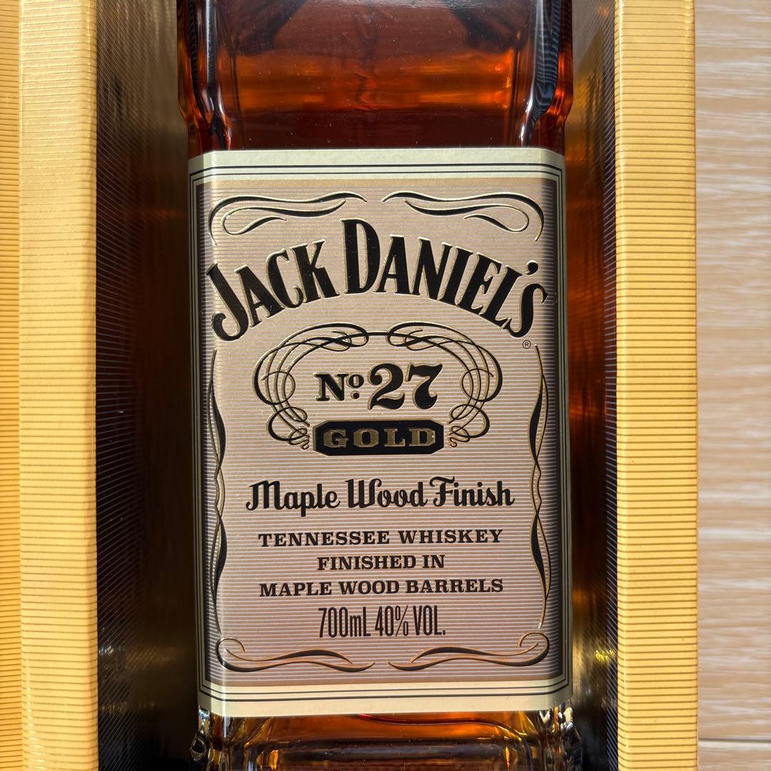 ジャックダニエルNo.27ゴールド 700ml 未開封