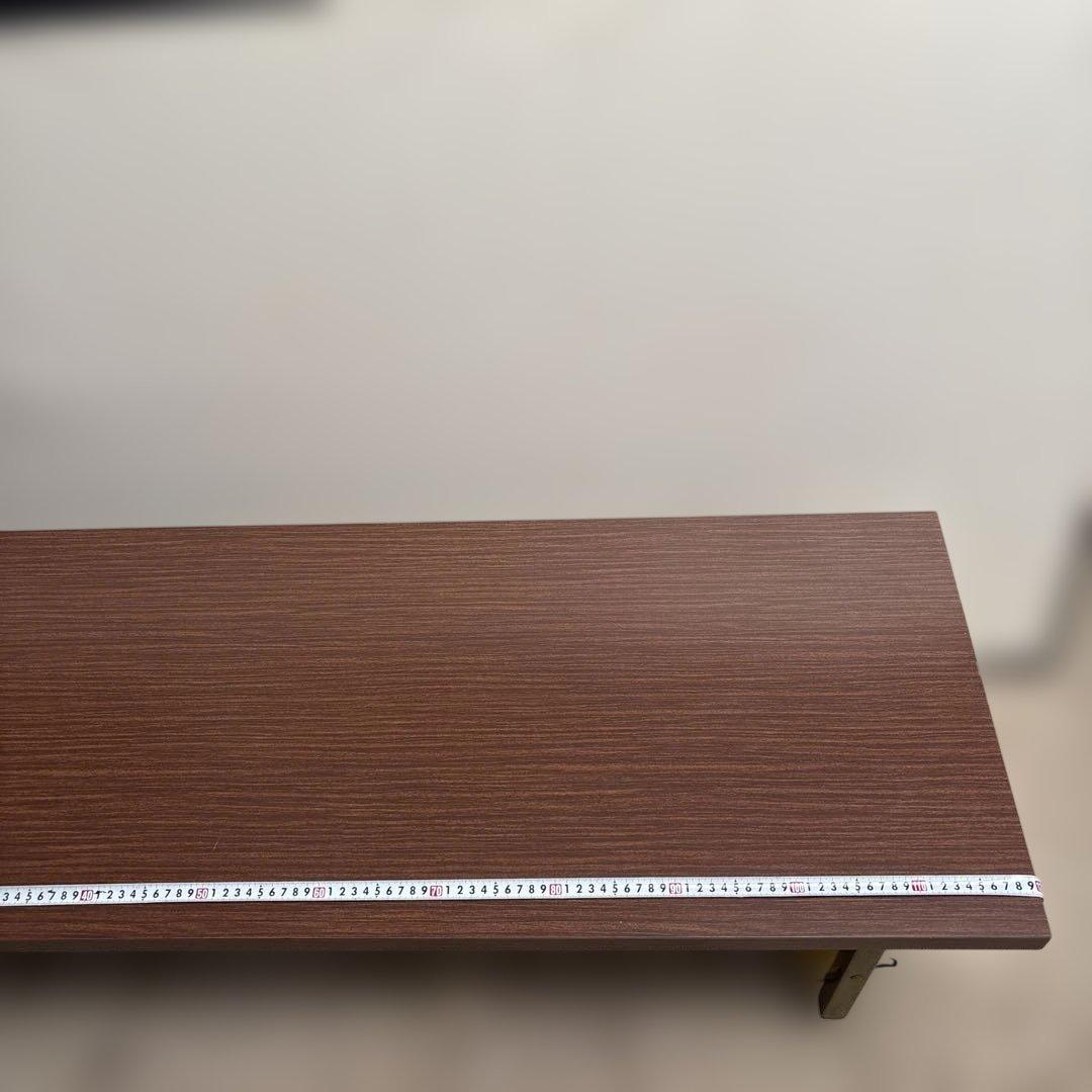 会議用折りたたみテーブル 450mm x 1200mm 二脚