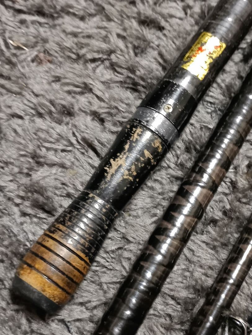 シマノハイパワーXスーパーサーフカスタム450EX！4本継ぎ投げ竿ガイド改造品