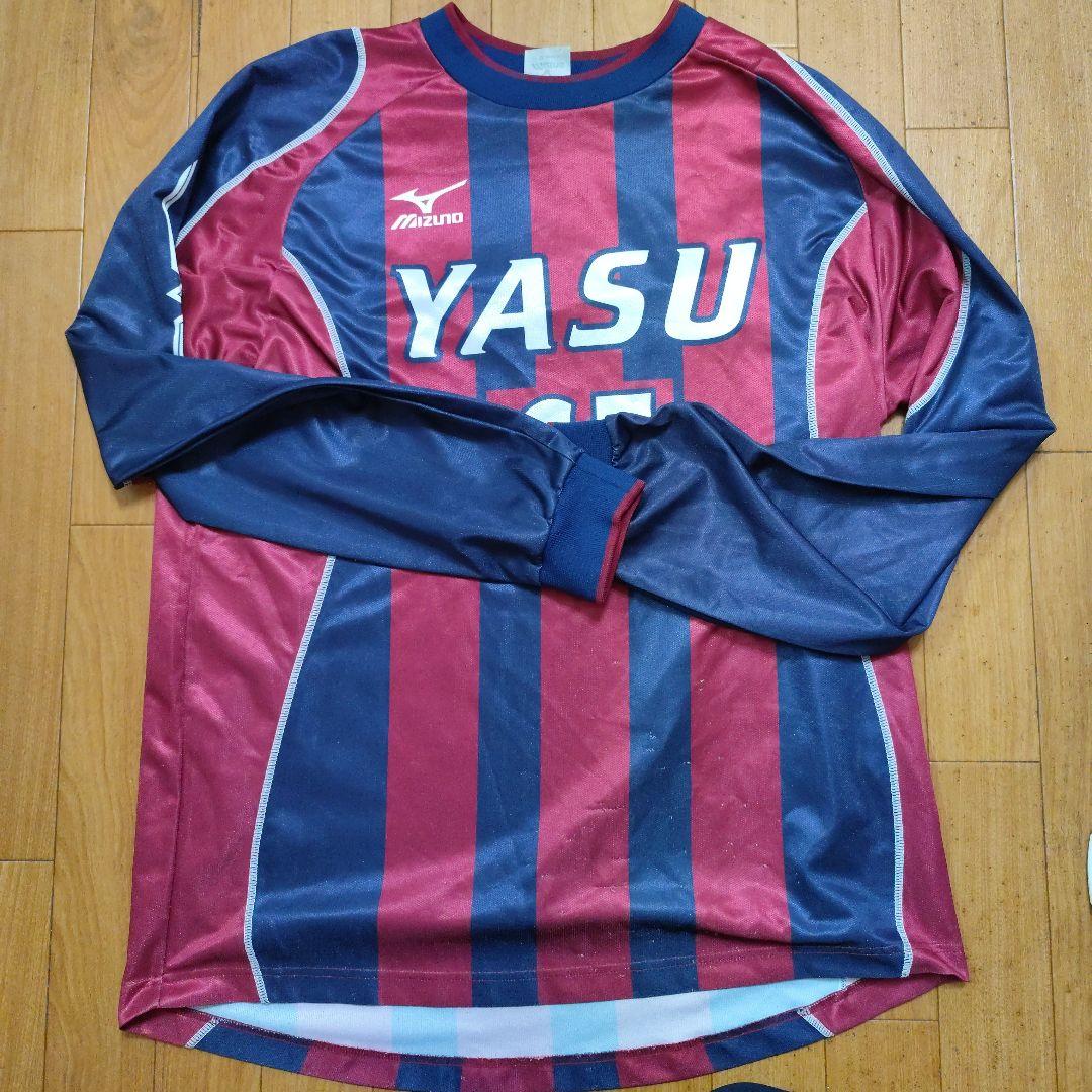 【貴重】野洲高校　サッカー　ユニフォーム　長袖