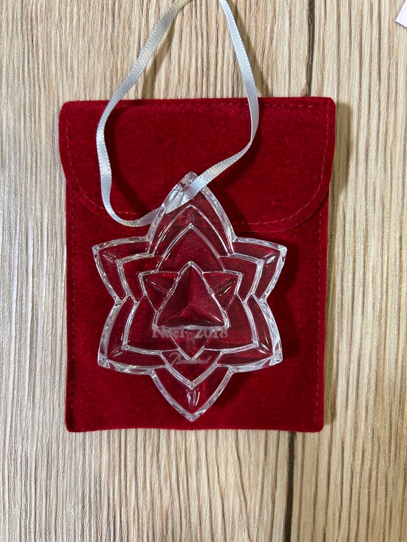 バカラ　クリスマスオーナメント2018