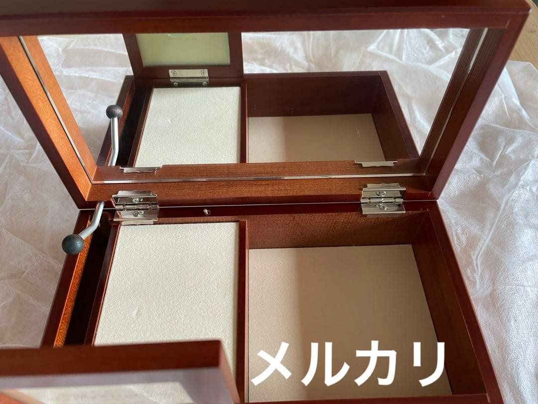 オルゴール 積水ハウス ジュエリーボックス(小物入れ)フォトスタンド ミラー 鏡