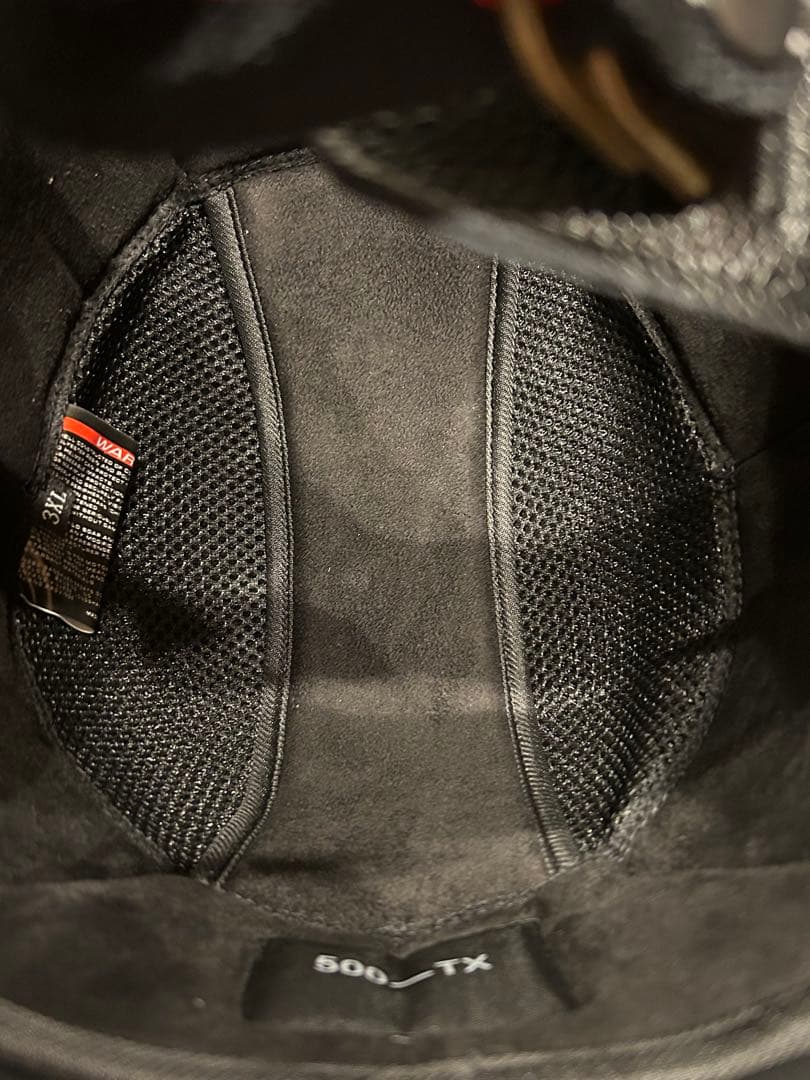 500TXタイプ ビートル　ジェットヘルメットBUCO tt&co 3XL 黒艶