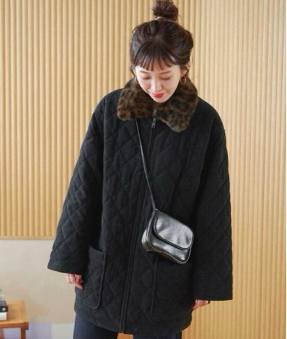 B.C STOCK 【ZOZO限定】ファー襟中綿ジャケット