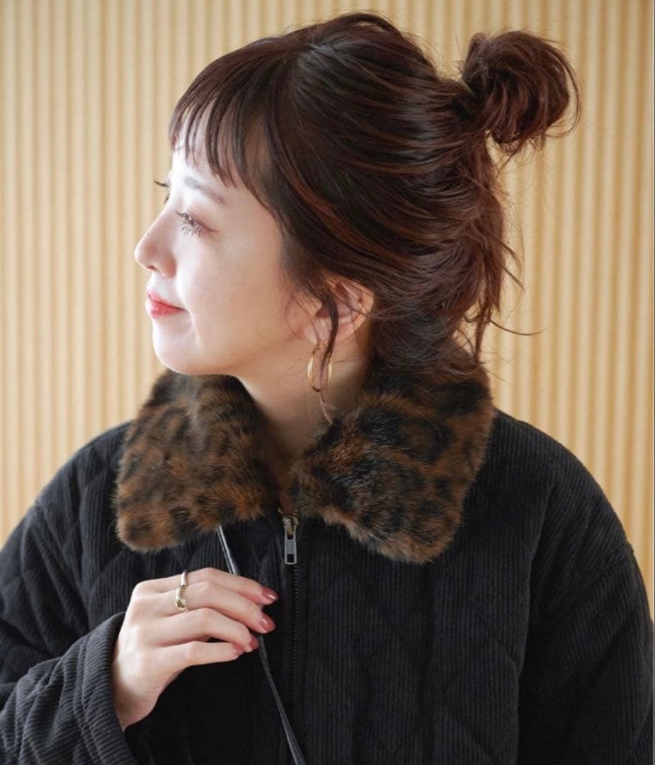 B.C STOCK 【ZOZO限定】ファー襟中綿ジャケット