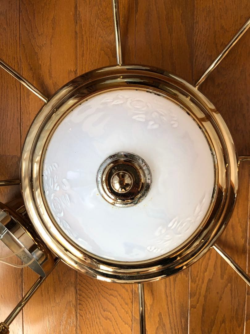 8灯National シャンデリア ・ゴールド