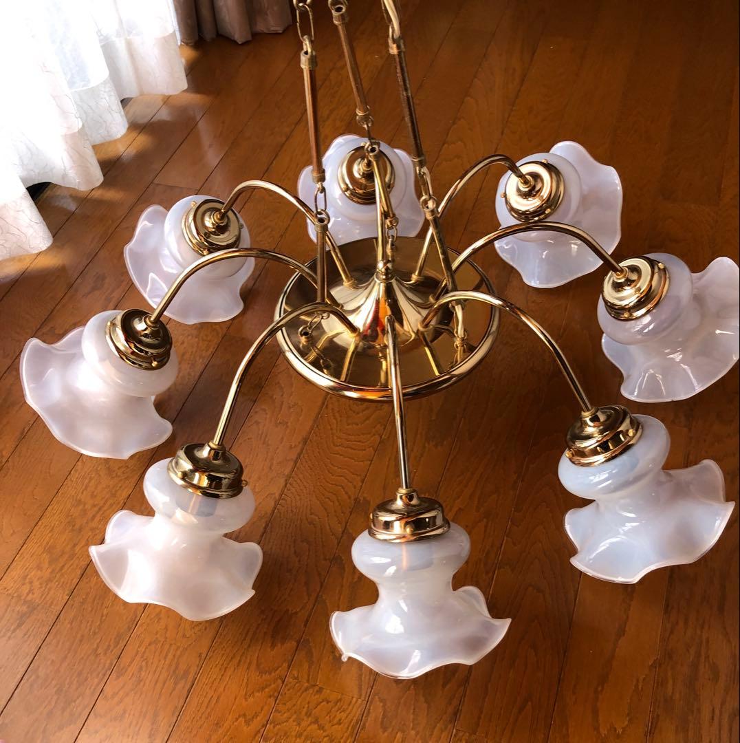 8灯National シャンデリア ・ゴールド