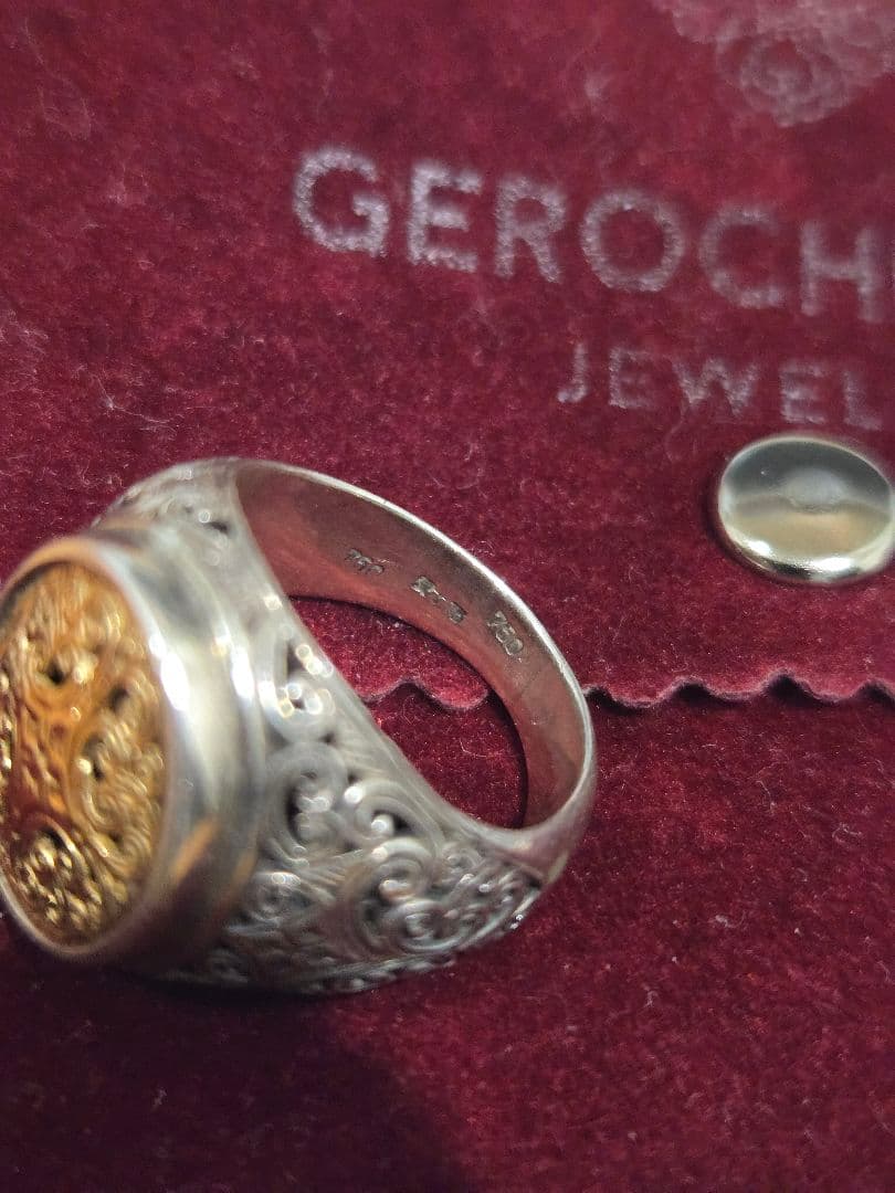 最終価格！GEROCHRISTO シルバーリング　925 k18