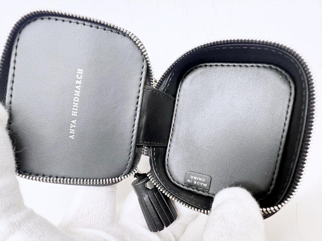 ほぼ未使用　アニヤハインドマーチ　アイズ　イヤホンケース　チャーム　198127