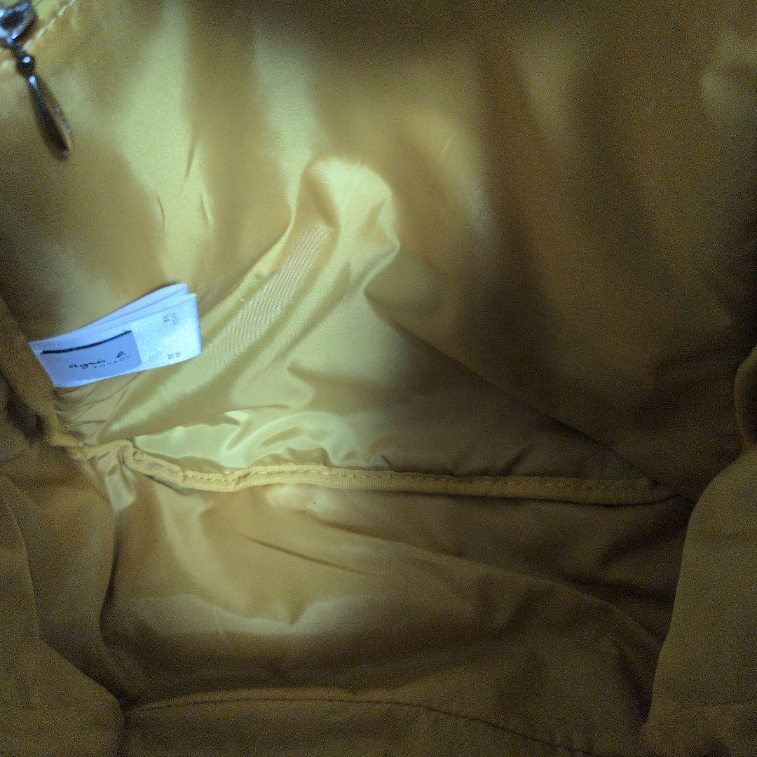 美品アニエスベー　ナイロンリュック　軽量　大容量　黒