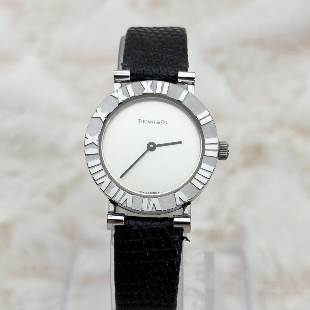 稼働 美品 Tiffany&Co. ティファニー アトラス 925 電池交換済み