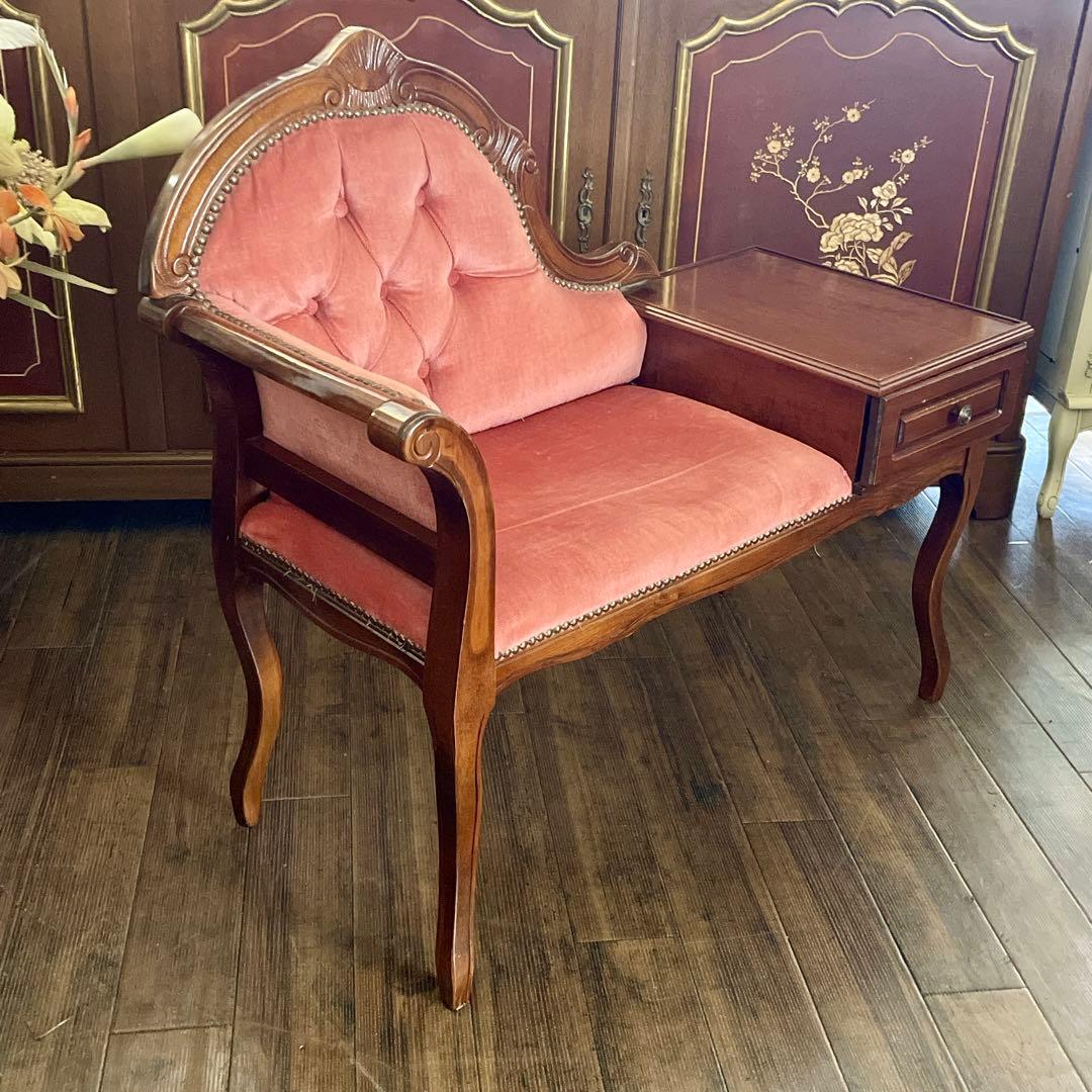 r1039r109 クラシックテレフォンベンチ エレガントなデザイン