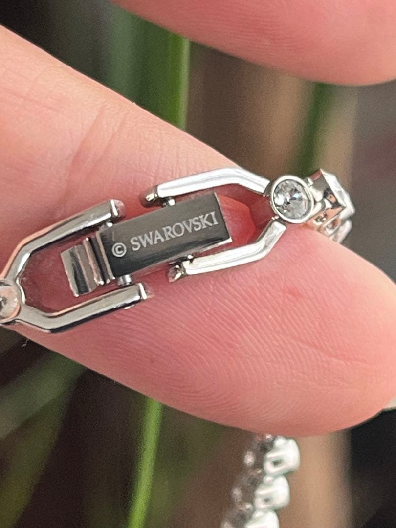 美品　Swarovski テニスブレスレット