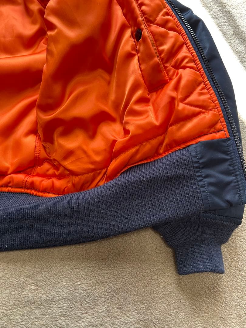 AVIREX MA-1 フライトジャケット XL ネイビー