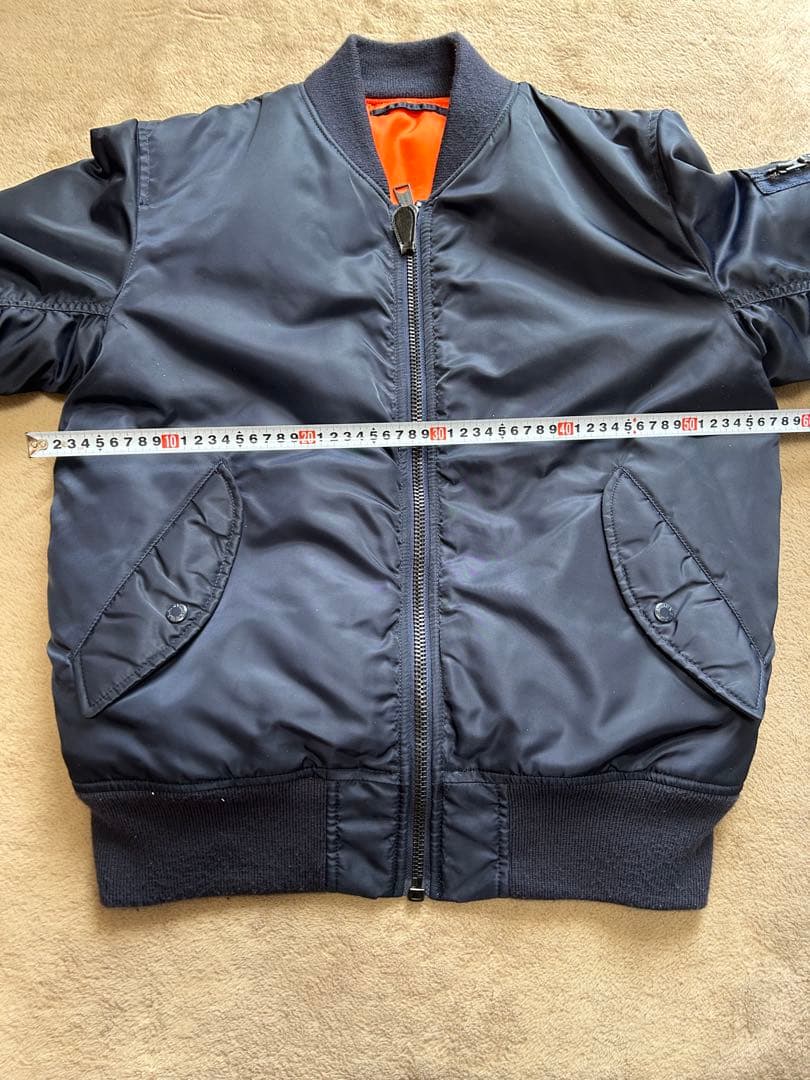 AVIREX MA-1 フライトジャケット XL ネイビー