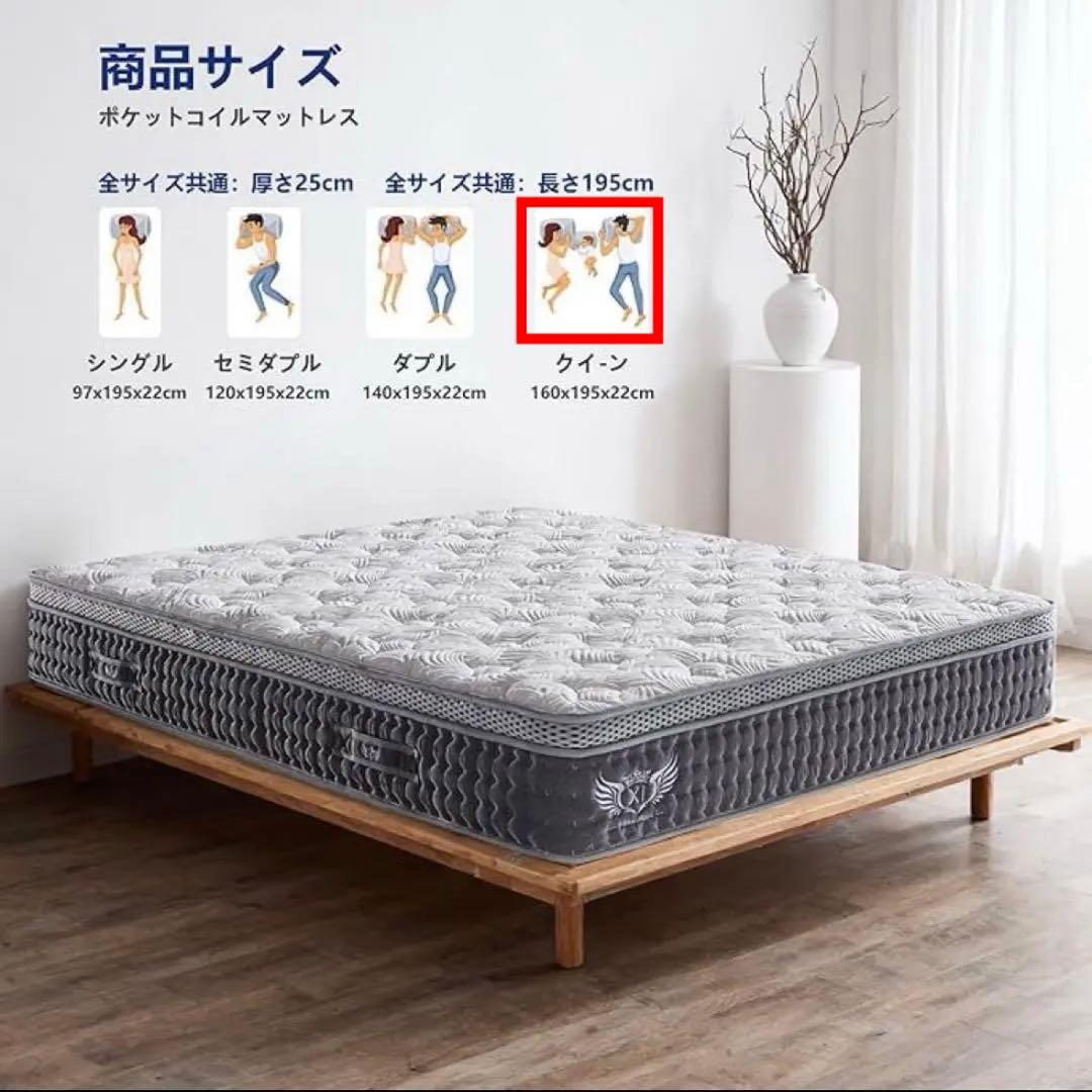 ANGEL QUEENマットレス クイーン 高反発フォームマットレス