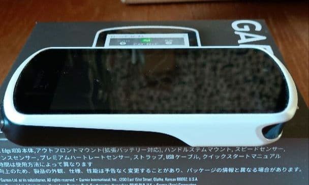 GARMIN EDGE 1030 セット 3つセンサー付き サイクルコンピュータ