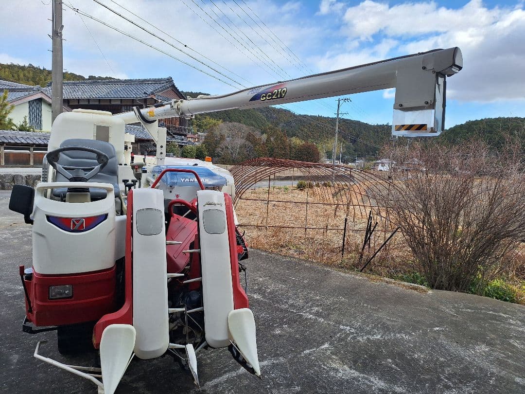 コンバイン2条刈　ヤンマー　GC219　使用時間168h　　良品