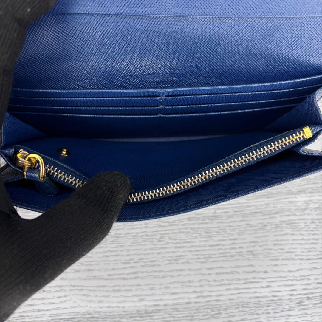 美品　PRADA プラダ　長財布　二つ折り