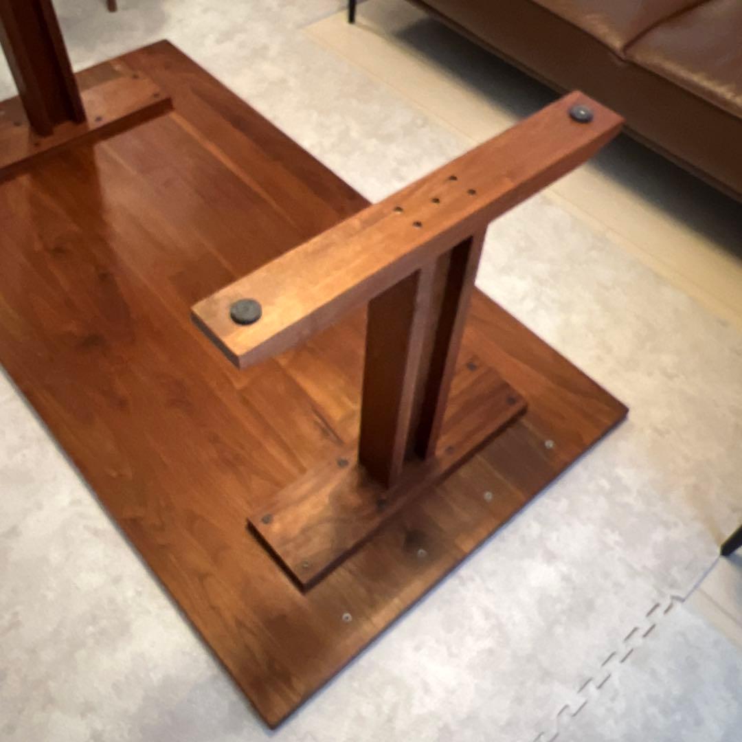 【超美品】マスターウォール ウォールナットRITS ダイニングテーブル 送料込み