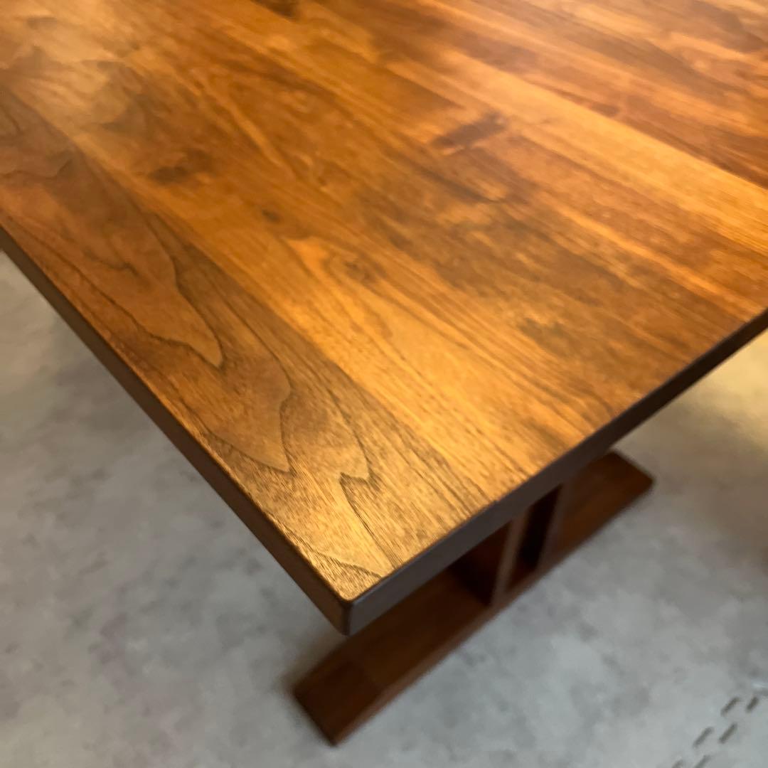 【超美品】マスターウォール ウォールナットRITS ダイニングテーブル 送料込み