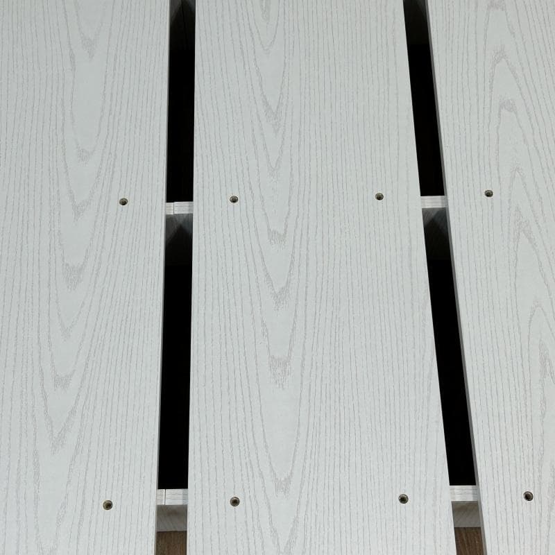 №6039【新品】重厚感たっぷりの木製シングルベッドフレーム【OUTLET】