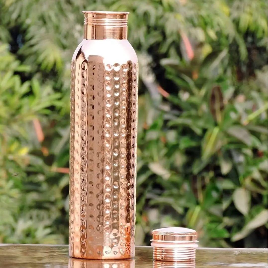 ハンマード銅製水筒 2個セット900ml