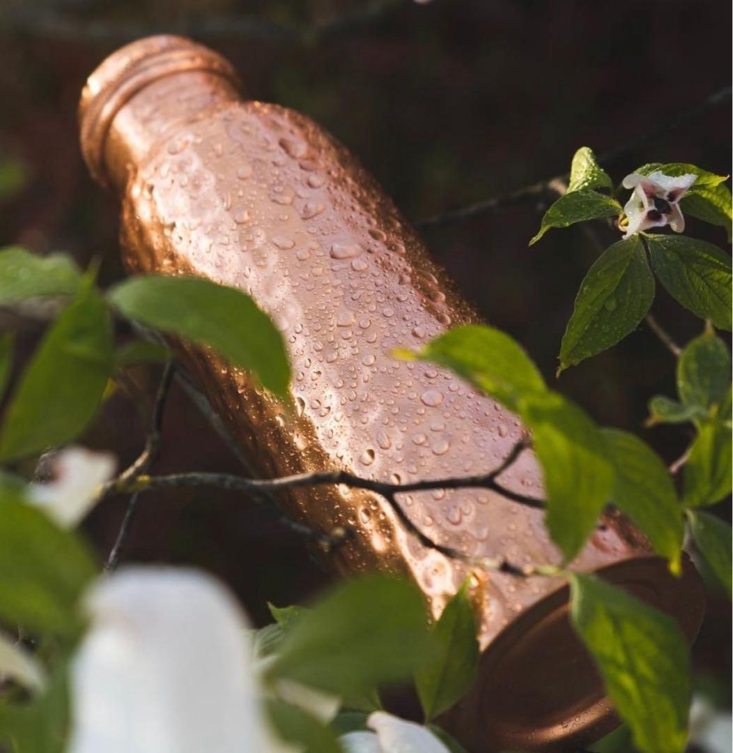 ハンマード銅製水筒 2個セット900ml