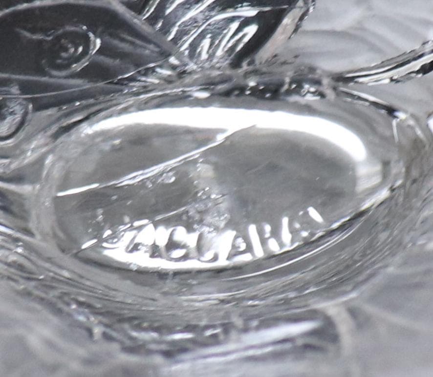 オールド・バカラ 1878年頃 ジャポニスム オパールセント バタフライ文花瓶