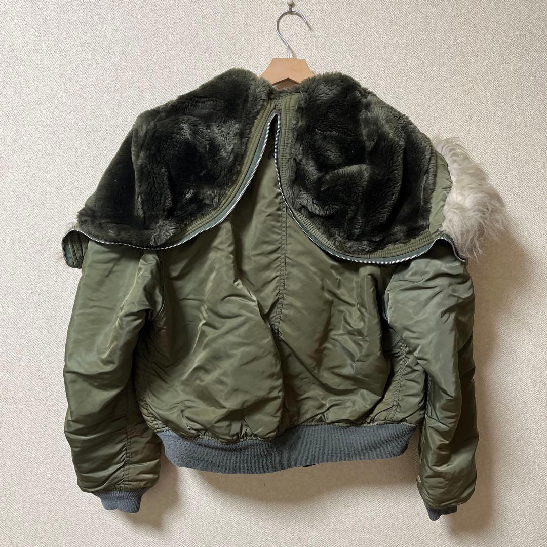 ALPHA アルファ n-2b n2bフライトジャケット ３本タグ　旧タグ　XL