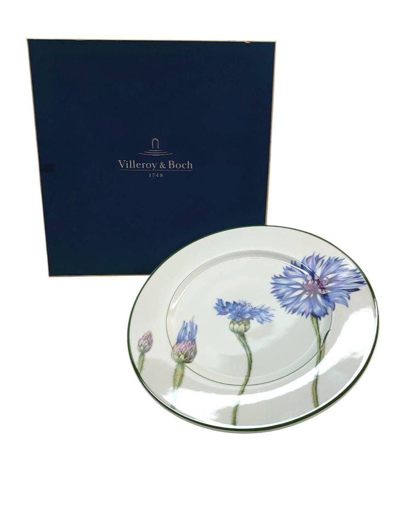 Villeroy & Boch ビレロイボッホ　大判プレート　菊柄 31cm