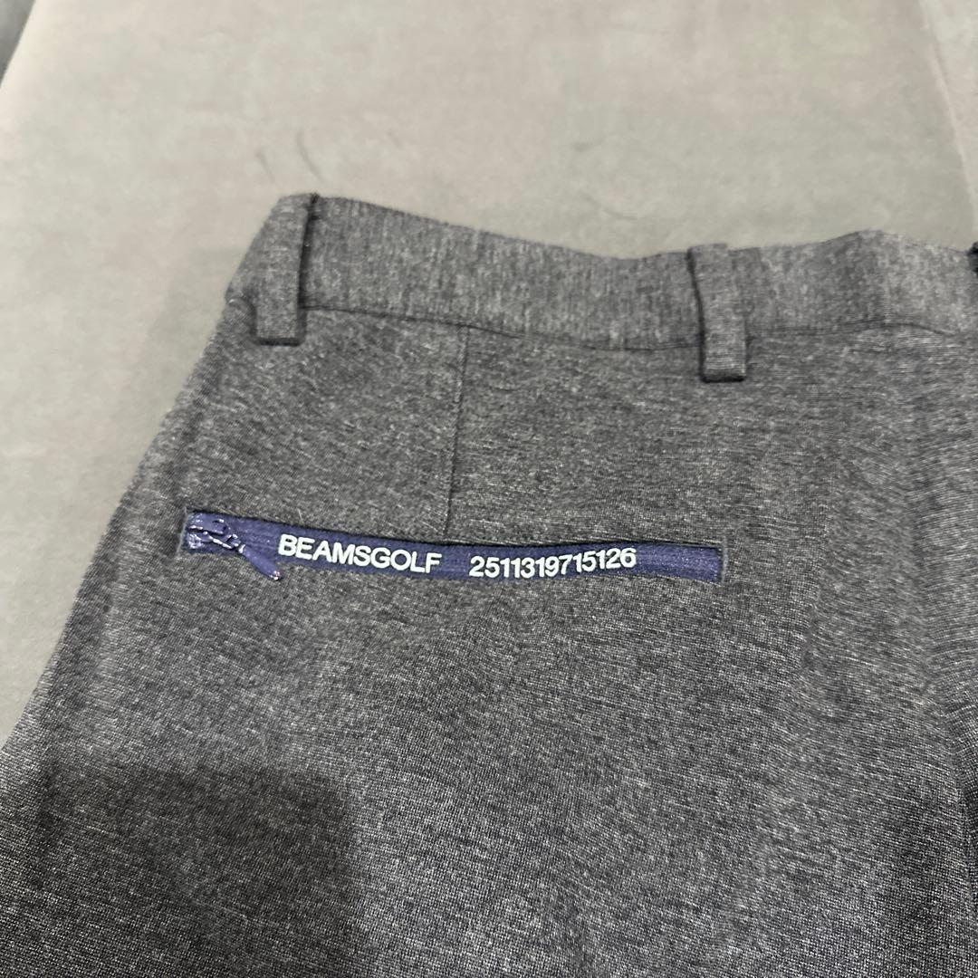 新品‼️【BEAMS GOLF】スリムフィット グレー パンツ　46 M